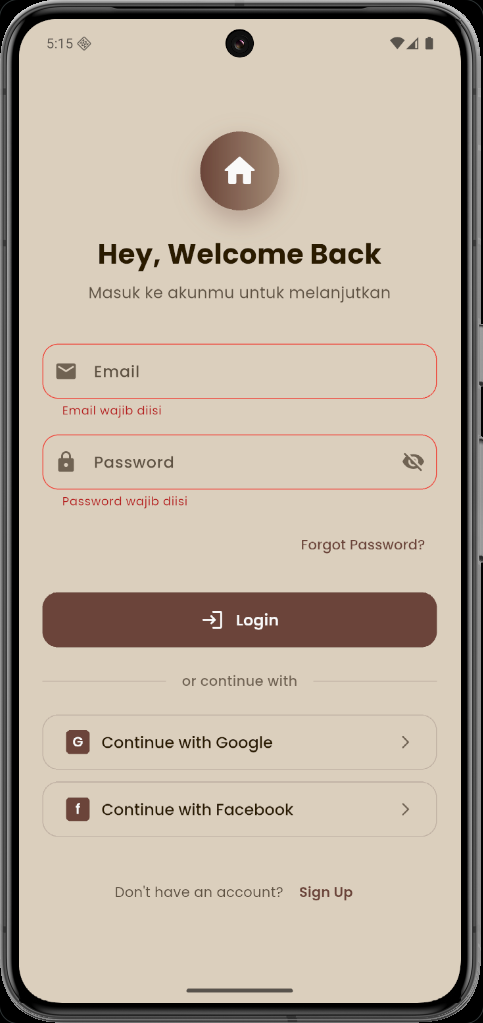 Validasi Login